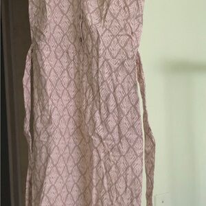 Lucky Brand Pink Leaf Print Top